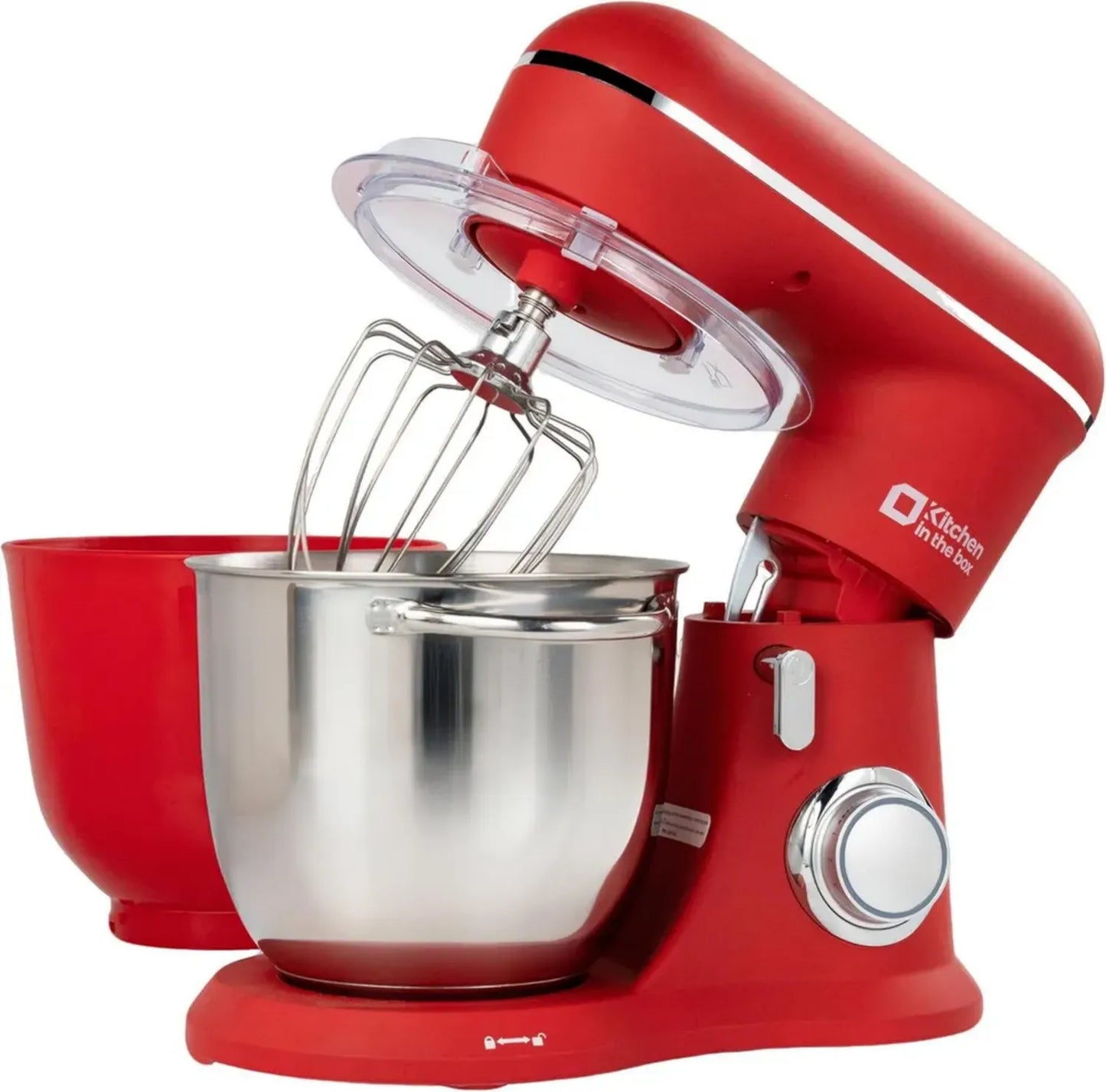 Robot Pâtissier 1300W avec Double Bol 4.5L et 5L, 10 Vitesses, Roux