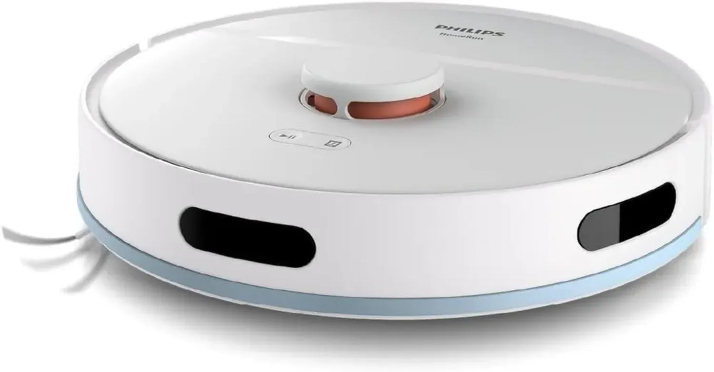 Philips Homerun 2000 Robot Aspirateur avec Lavage, Aspiration Puissante, Boost sur Tapis, Navigation Intelligente LDS, Contrôle via Application