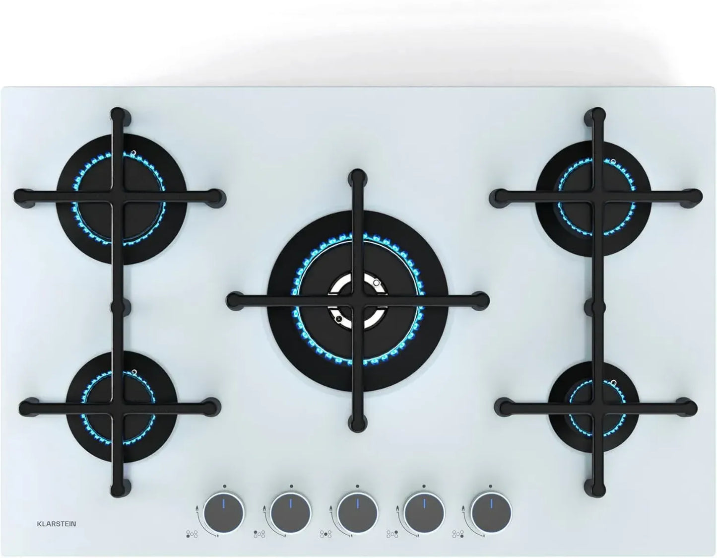 Plaque de Cuisson Gaz Klarstein Illuminosa 5 avec Sécurité Avancée