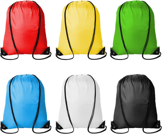 Sac de sport à cordon: pour enfant, grande capacité, 6 Pièces