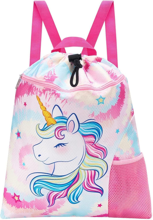 Sac de sport à cordon — pour enfant, à motifs, résistant à l'eau