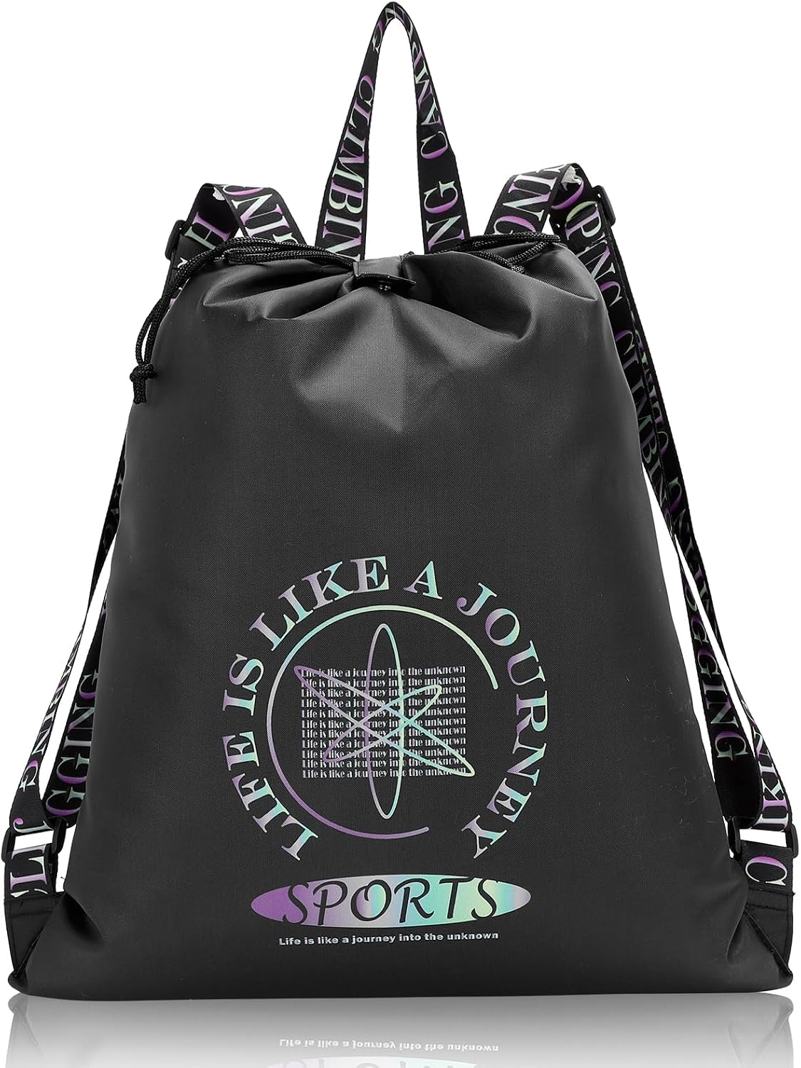Sac de sport à cordon — pour femme, pour homme, réglable, résistant à l'eau