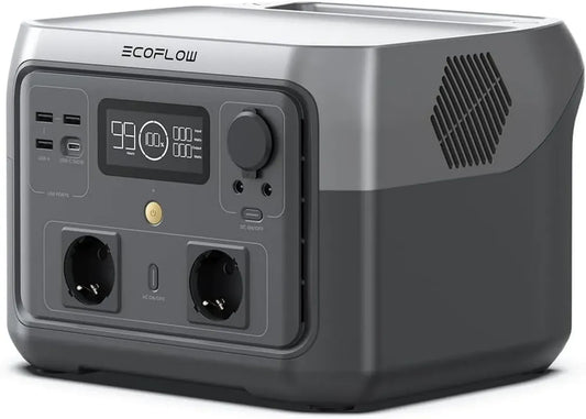 Générateur Portable ECOFLOW RIVER 2 MAX, Batterie LiFePO4, 512 Wh, Recharge Ultra-Rapide 1h (Reconditionné)