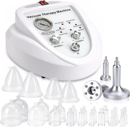 Appareil de Massage sous Vide Multifonction Yofuly, Ventouse Électrique avec 30 Têtes et 3 Pompes