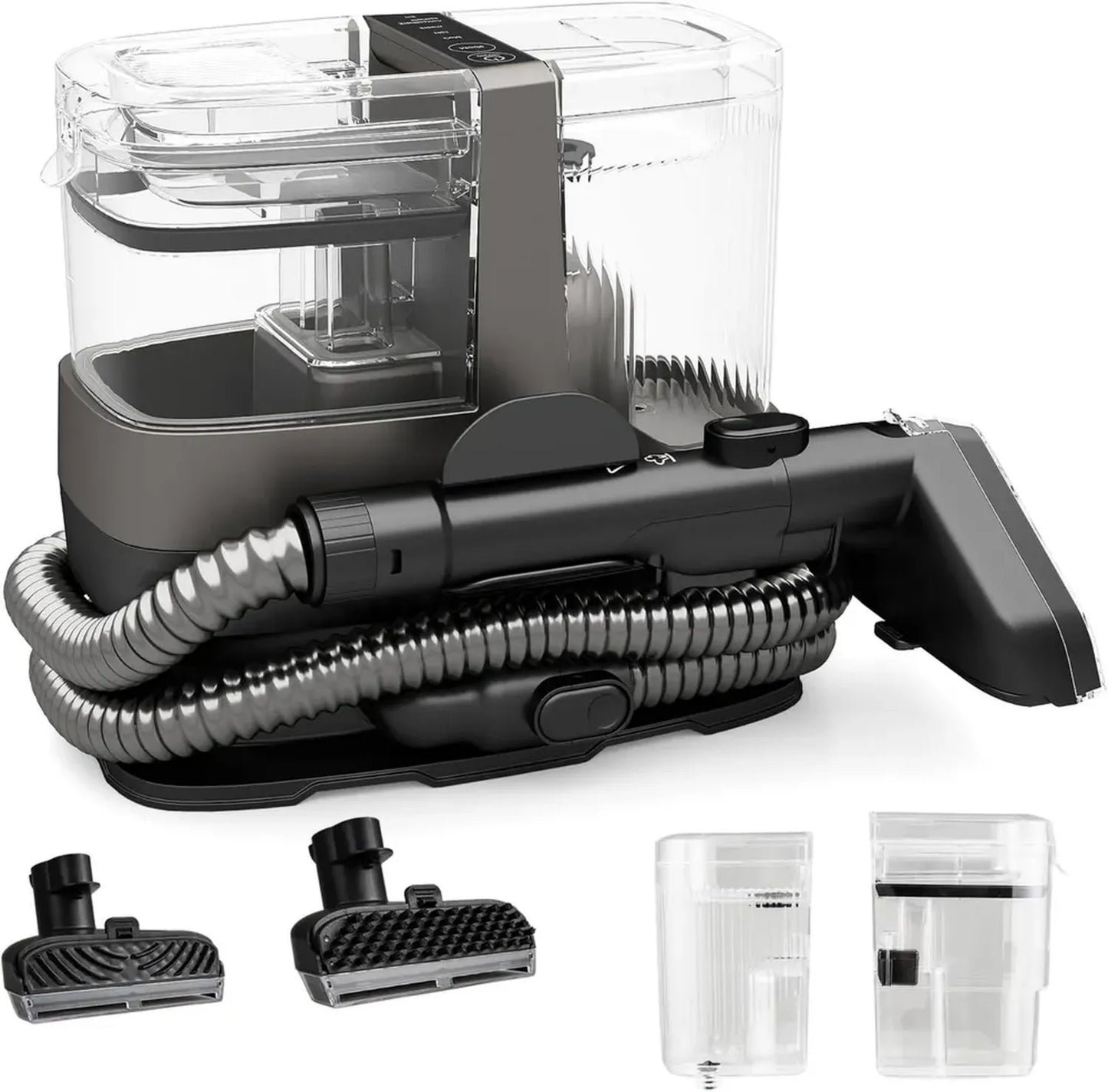Nettoyeur de Canapé et Tapis 1800W, Aspirateur Multifonction 4 en 1 avec Réservoirs 1,1L/0,9L