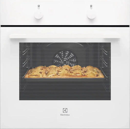 Four Electrolux 60 cm Multifonction avec AquaClean, Classe A, Blanc