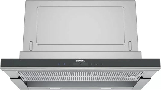 Siemens iQ700 LI67SA671 Hotte Intégrée Noir Inox 717 m³/h Classe A