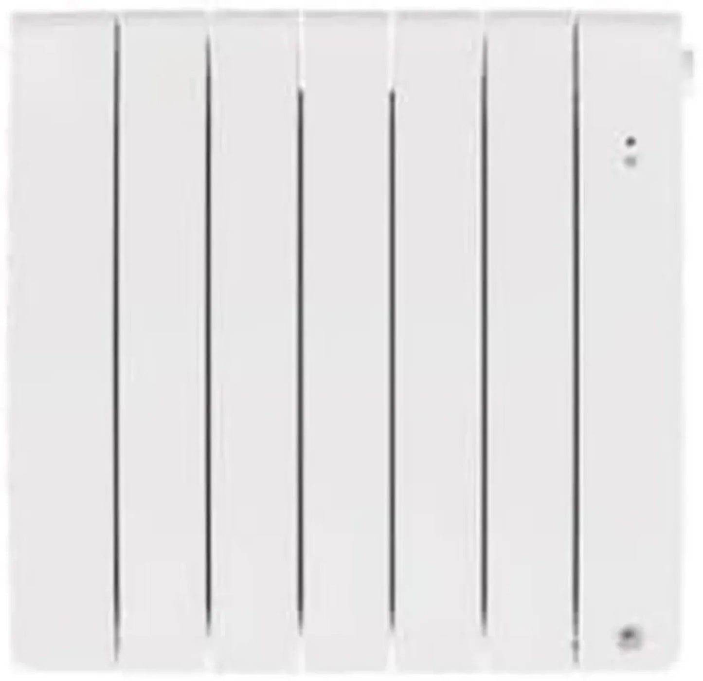 Radiateur électrique Bilbao 750W thermique à chaleur douce - Blanc Brillant