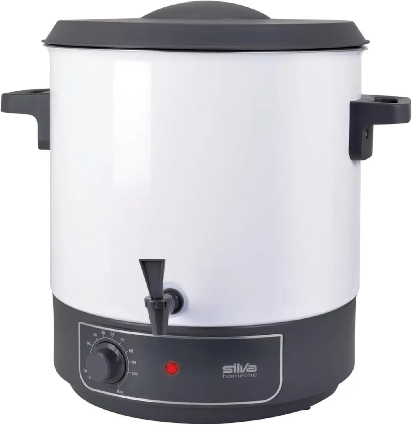 Stérilisateur et Chauffe-Boissons 2-en-1 Silva Homeline 29L, Thermostat Réglable, 1800W
