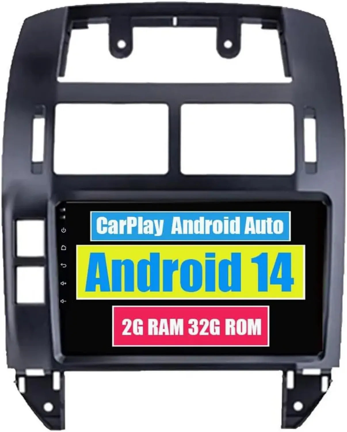 Système Multimédia Android pour Volkswagen Polo 2001-2011 avec GPS, CarPlay et Écran Tactile