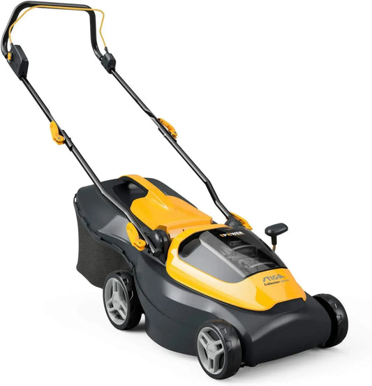 Tondeuse à Batterie Stiga Collector 136 AE, 34 cm, 550 W, 20 V, 250 m², Inclus 2 Batteries et Chargeur