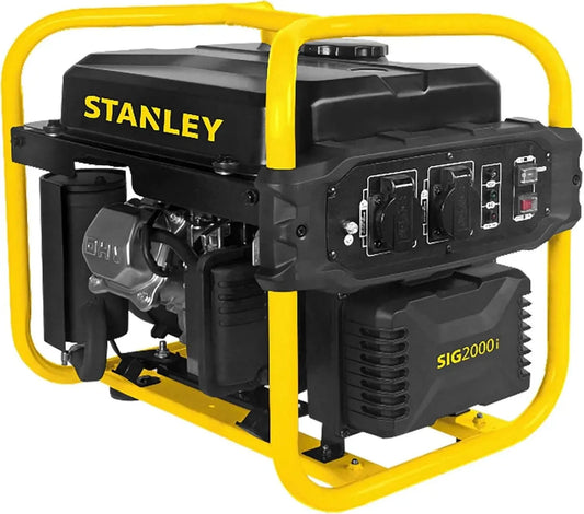 Générateur Inverter Stanley 2000W, Moteur 4 Temps, Réservoir 10L